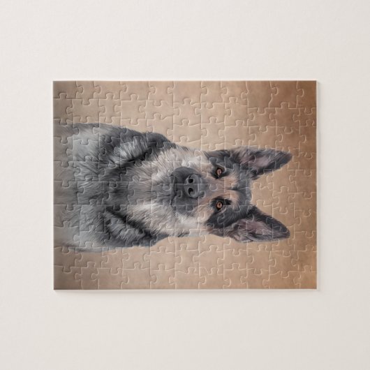 German Shepherd Legpuzzel (Horizontaal)