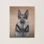 German Shepherd Legpuzzel (Verticaal)
