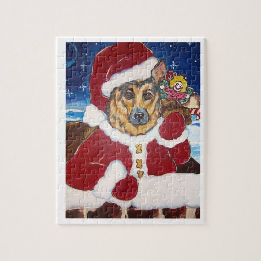 German Shepherd Legpuzzel (Verticaal)