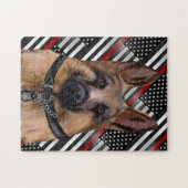 GERMAN SHEPHERD LEGPUZZEL (Horizontaal)