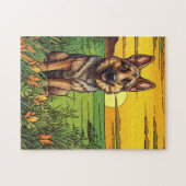 German Shepherd Legpuzzel (Horizontaal)