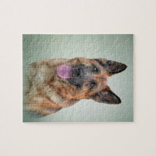 German Shepherd Legpuzzel (Horizontaal)