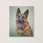 German Shepherd Legpuzzel (Verticaal)