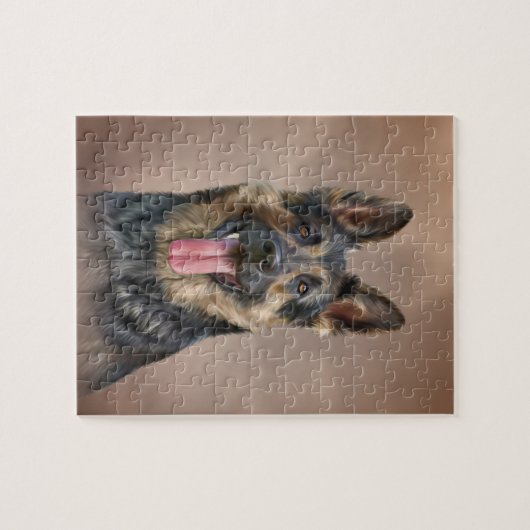 German Shepherd Legpuzzel (Horizontaal)