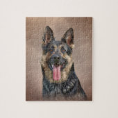 German Shepherd Legpuzzel (Verticaal)