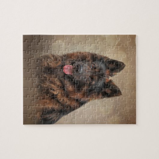 German Shepherd Legpuzzel (Horizontaal)