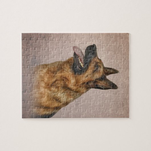German Shepherd Legpuzzel (Horizontaal)