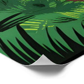 German Shepherd leidt met kracht Poster (Hoek)