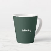 German Shepherd Loki Sailor's Knot White Custom Latte Mok (Rechterhoek)