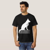 German Shepherd Loki Sailor's Knot White T-shirt (Voorkant volledig)
