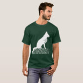 German Shepherd Loki Sailor's Knot White T-shirt (Voorkant volledig)