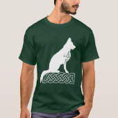 German Shepherd Loki Sailor's Knot White T-shirt (Voorkant)