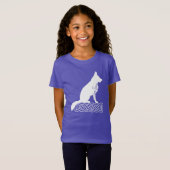 German Shepherd Loki Sailor's Knot White T-shirt (Voorkant volledig)