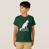 German Shepherd Loki Sailor's Knot White T-shirt (Voorkant volledig)