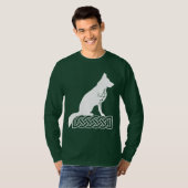 German Shepherd Loki Sailor's Knot White T-shirt (Voorkant volledig)