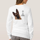 German Shepherd Long Sleeved T-Shirt (Achterkant)