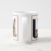 German Shepherd LOVE Gifts Grote Koffiekop (Achterkant)