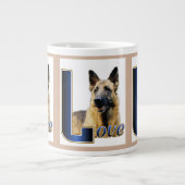 German Shepherd LOVE Gifts Grote Koffiekop (Voorkant)