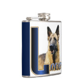 German Shepherd LOVE Gifts Heupfles (Rechts)