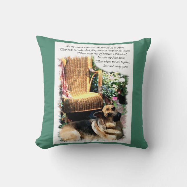 German Shepherd Love Gifts Kussen (Voorkant)