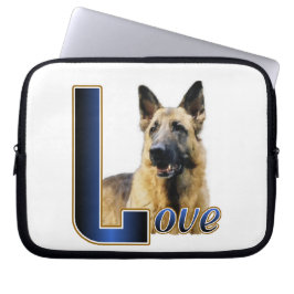 German Shepherd Love Laptop Sleeve