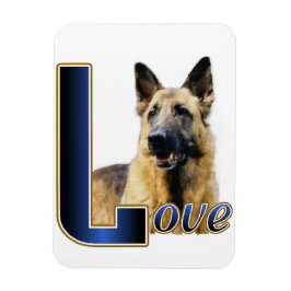 German Shepherd Love Magneet
