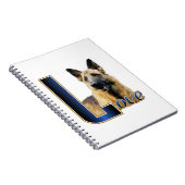 German Shepherd Love Notitieboek (Rechterzijde)