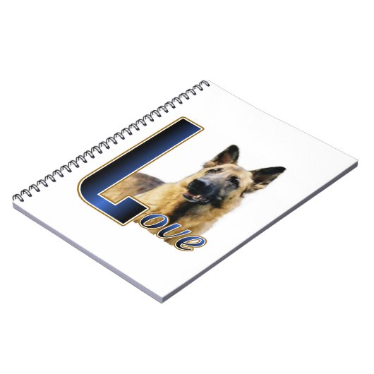 German Shepherd Love Notitieboek (Linkerzijde)