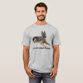 German Shepherd Love T-Shirt (Voorkant volledig)