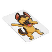 German Shepherd Lover Refkoelkast Magnet Magneet (Rechterzijde)