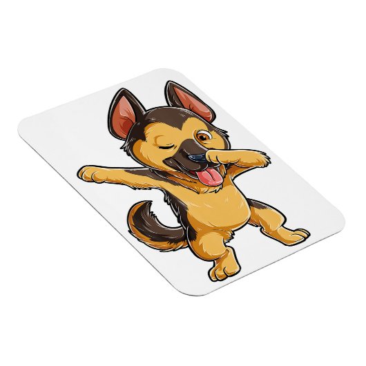 German Shepherd Lover Refkoelkast Magnet Magneet (Rechterzijde)