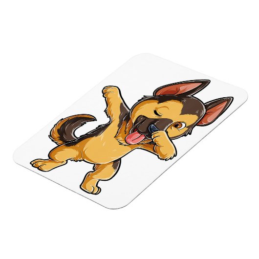 German Shepherd Lover Refkoelkast Magnet Magneet (Linkerzijde)