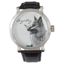 German Shepherd Loyalty Watch Horloge