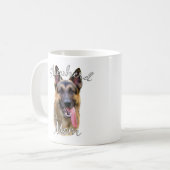German Shepherd Ma 2 Koffiemok (Voorkant links)