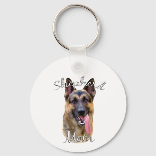 German Shepherd Ma 2 Sleutelhanger (Voorkant)
