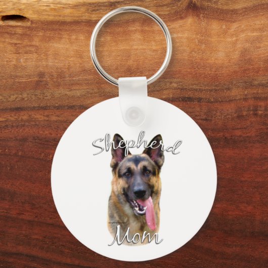 German Shepherd Ma 2 Sleutelhanger (Achterkant)