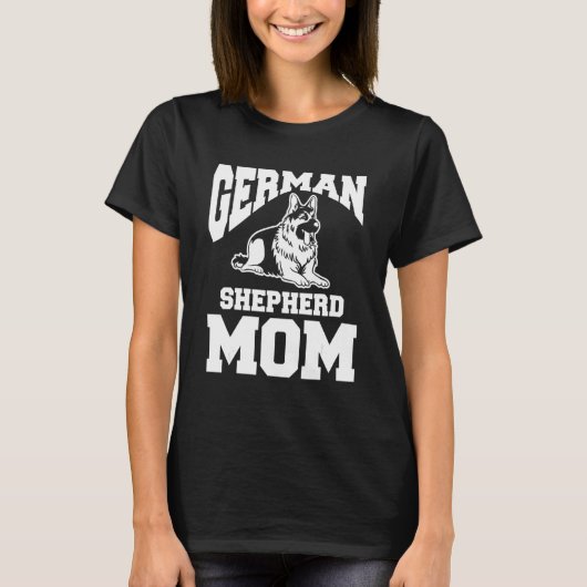 German Shepherd Ma Animal Dog 1 T-shirt (Voorkant)