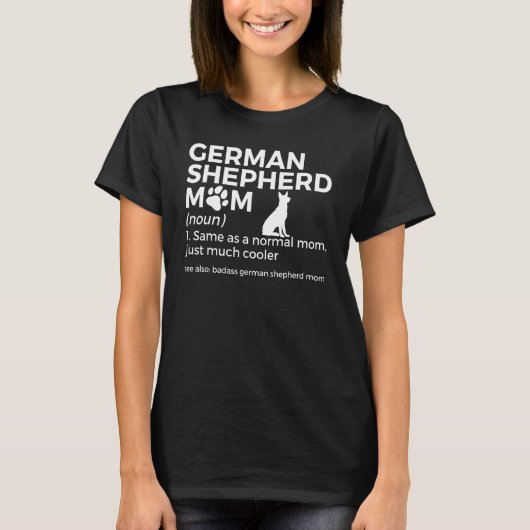 German Shepherd Ma Definition 1 T-shirt (Voorkant)