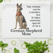German Shepherd Ma Kitchen Towel Theedoek (Gevouwen)