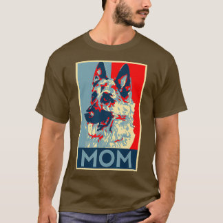 German Shepherd Ma Retro Style K Women Police K T-shirt