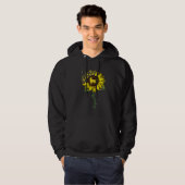 German Shepherd Ma Sunflower Shepherd Dog Ma Hoodie (Voorkant volledig)