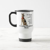 German Shepherd Ma Travel Mug Reisbeker (Links)