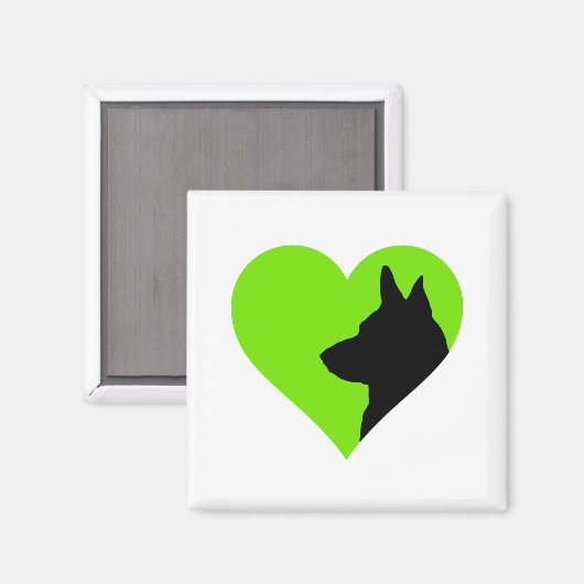 German Shepherd Magneet (Voorkant / Achterkant)