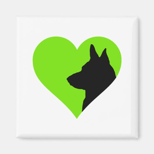 German Shepherd Magneet (Voorkant)