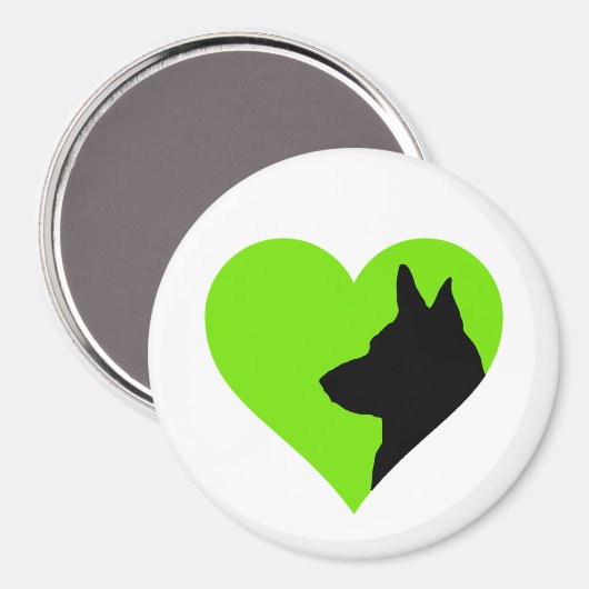 German Shepherd Magneet (Voorkant / Achterkant)