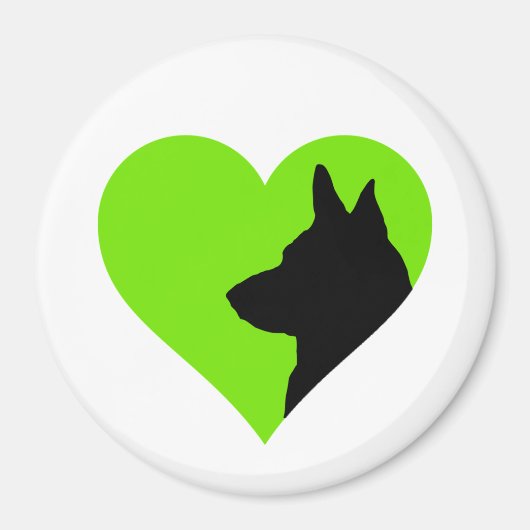 German Shepherd Magneet (Voorkant)
