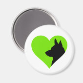 German Shepherd Magneet (Voorkant / Achterkant)
