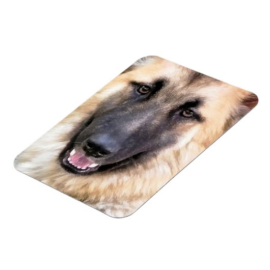 GERMAN SHEPHERD MAGNEET (Linkerzijde)