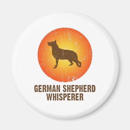 German Shepherd Magneet (Voorkant)