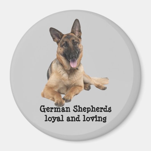 German Shepherd Magnet (Voorkant)